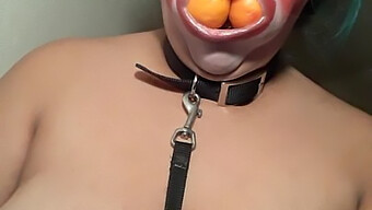 Big-Titted Clown Gets A Facial In This Bdsm Video